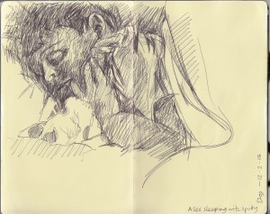 AlexSleepingWithSpotty