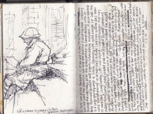 OldWomaOnSpanishSteps