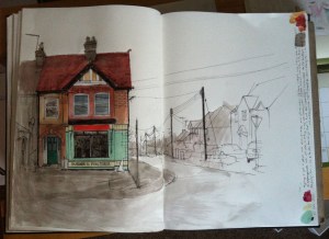 The Butcher's on Broomfield Road, photo taken with my iPhone