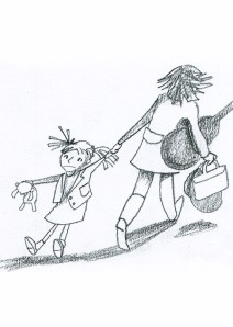 What walking to school is really like