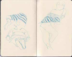 Moving about a lot on the sofa whilst playing Wii U